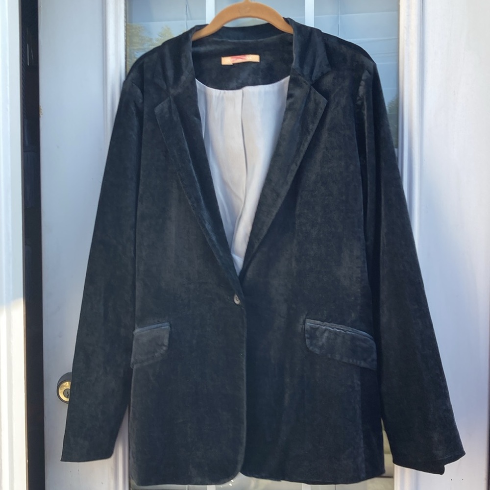 GENDER BIAS WOMEN Blue Jacket/Blazer SIZE L